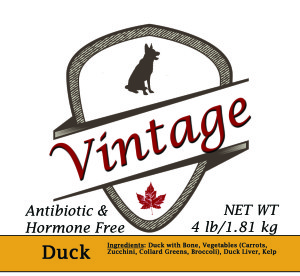 Vintage Duck label online