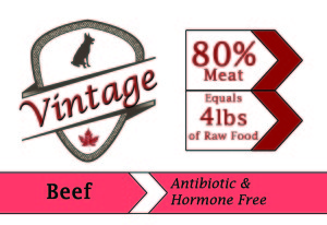 Vintage Dehydrated Label Beef