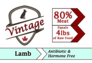 Vintage Dehydrated Label Lamb